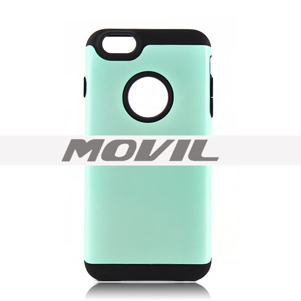 NP-2440 2 en 1 tpu    pc funda para Apple  iPhone 6 plus-9